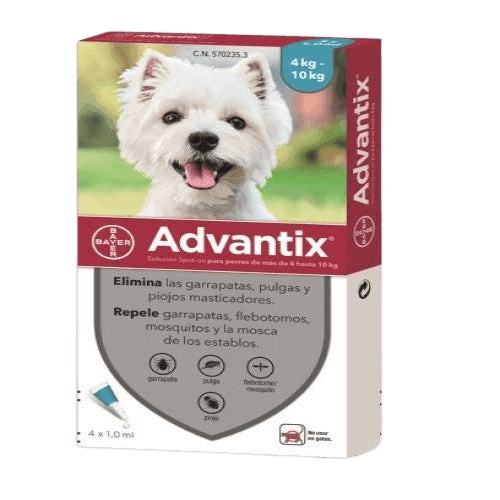 Advantix Pipetas para Perros - Tu Antiparasitario Veterinario