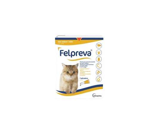 Felpreva Gatos Parásitos Interno y Externos 3 Meses - Tu Antiparasitario Veterinario