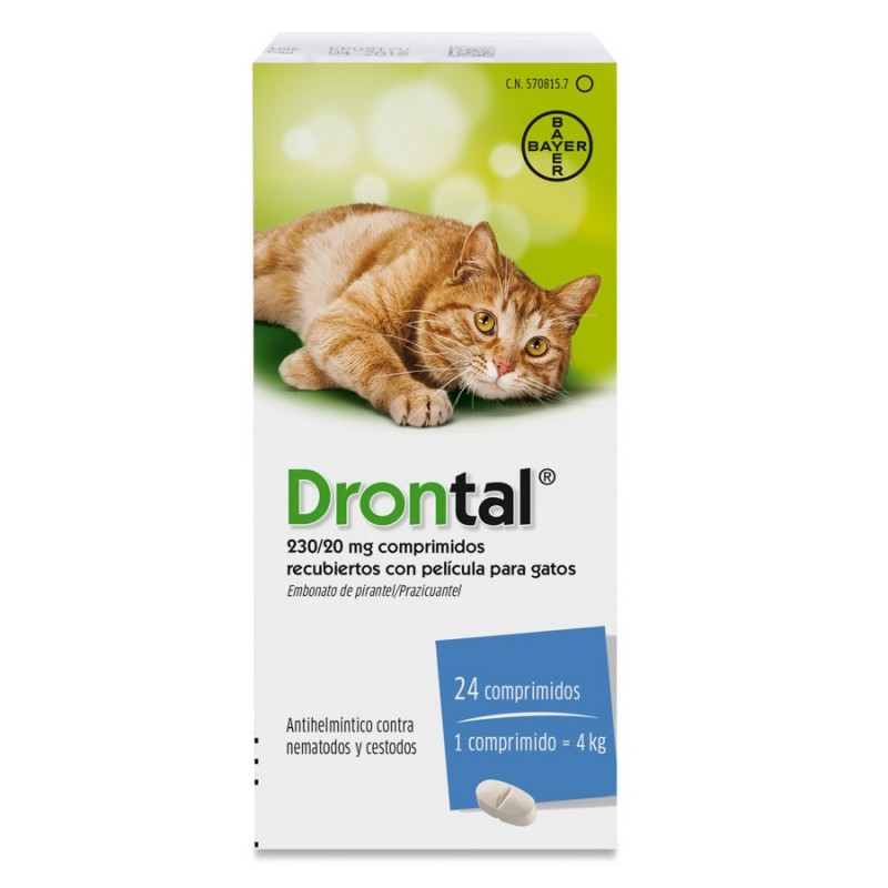 Drontal® Plus Gatos – Desparasitante Interno de Amplio Espectro