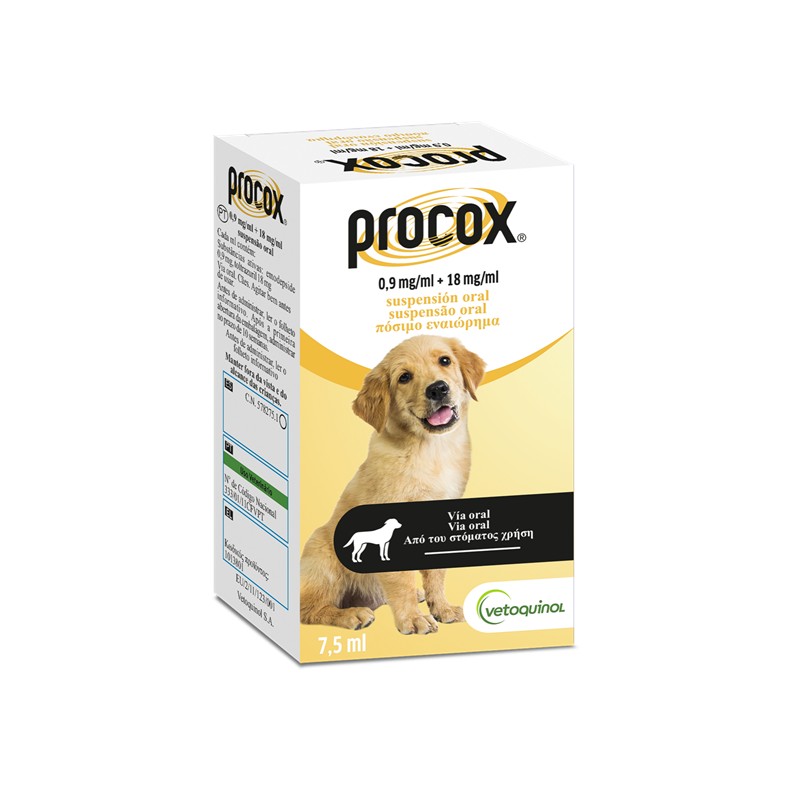 Procox® – Tratamiento frente a Coccidios y Giardia en Perros