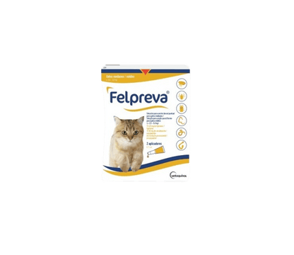 Felpreva Gatos Parásitos Interno y Externos 3 Meses - Tu Antiparasitario Veterinario