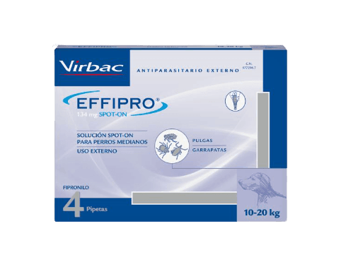Effipro 4 Pipetas - Tu Antiparasitario Veterinario