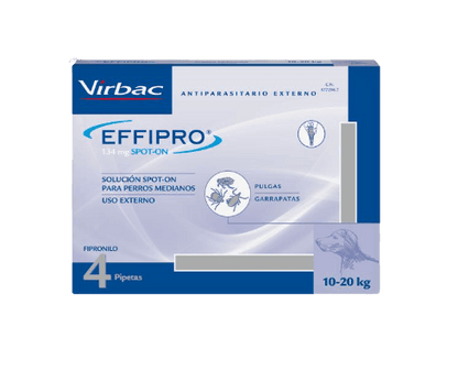 Effipro 4 Pipetas - Tu Antiparasitario Veterinario
