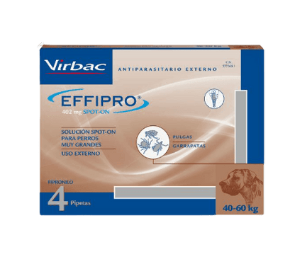 Effipro 4 Pipetas - Tu Antiparasitario Veterinario