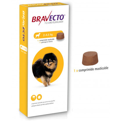 Bravecto Comprimidos para Perros – Antiparasitario de 12 Semanas