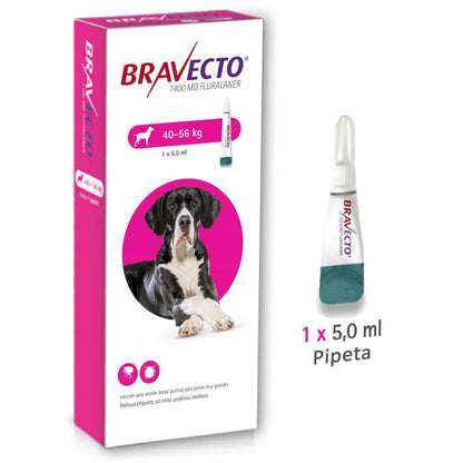 Bravecto Spot-On Perros – Pipeta Antiparasitaria de 12 Semanas