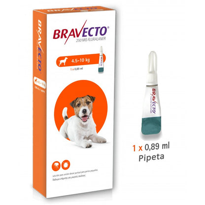 Bravecto Spot-On Perros – Pipeta Antiparasitaria de 12 Semanas