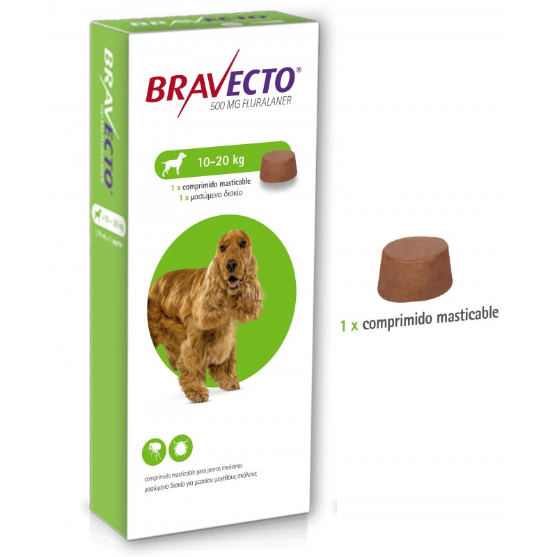 Bravecto Comprimidos para Perros – Antiparasitario de 12 Semanas