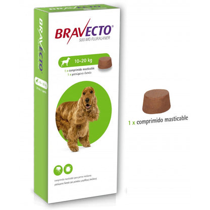 Bravecto Comprimidos para Perros – Antiparasitario de 12 Semanas