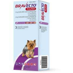Bravecto® Triuno – Antiparasitario 3 en 1 para Perros