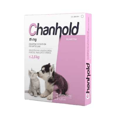 Chanhold 3 Pipetas - Tu Antiparasitario Veterinario