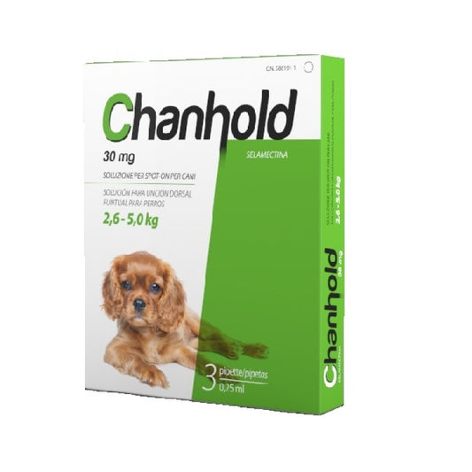 Chanhold® Pipetas para Perros – Antiparasitario Repelente Mensual