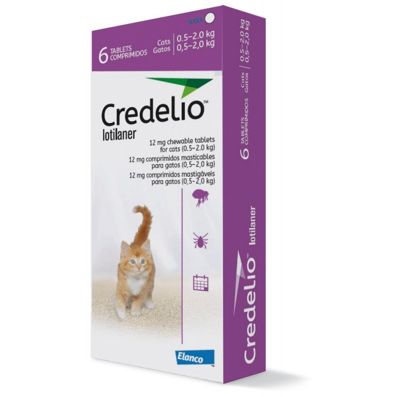 Credelio® Gatos – Antiparasitario Oral contra Pulgas y Garrapatas