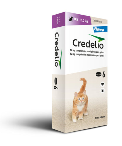 Credelio® Gatos – Antiparasitario Oral contra Pulgas y Garrapatas