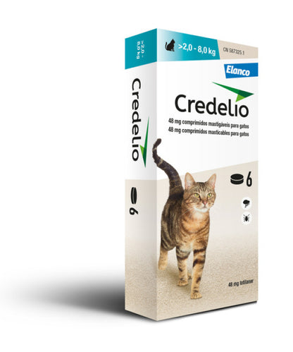 Credelio® Gatos – Antiparasitario Oral contra Pulgas y Garrapatas