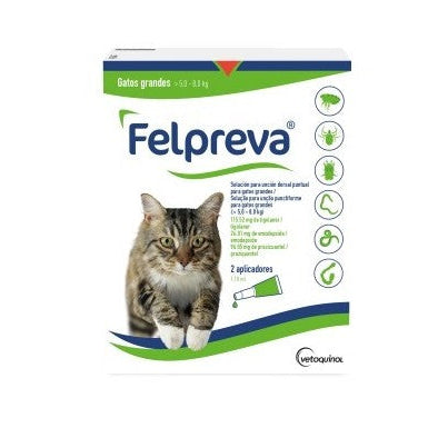 Felpreva® Gatos – Pipeta Antiparasitaria Interna y Externa 3 Meses