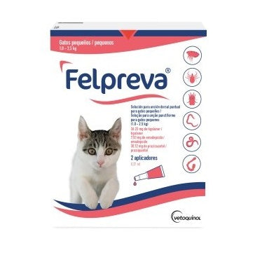 Felpreva® Gatos – Pipeta Antiparasitaria Interna y Externa 3 Meses