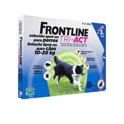 Frontline TRI-ACT Perros - Tu Antiparasitario Veterinario