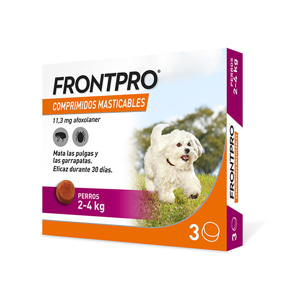 Frontpro® Perros – Antiparasitario Oral contra Pulgas y Garrapatas