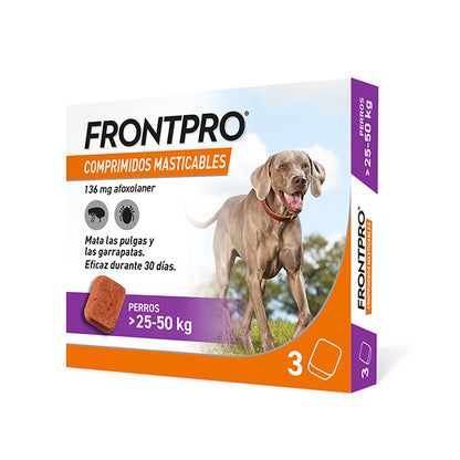 Frontpro® Perros – Antiparasitario Oral contra Pulgas y Garrapatas