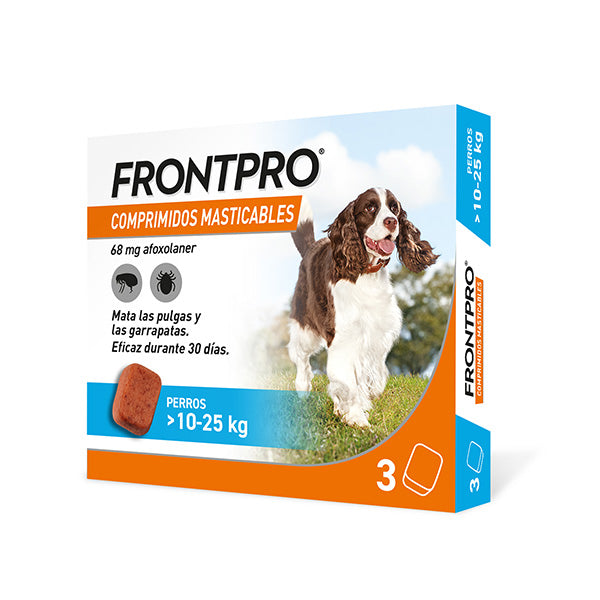 Frontpro® Perros – Antiparasitario Oral contra Pulgas y Garrapatas