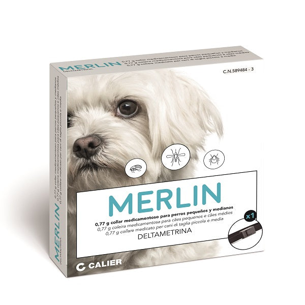 Merlin® Collar – Collar Antiparasitario Repelente para Perros