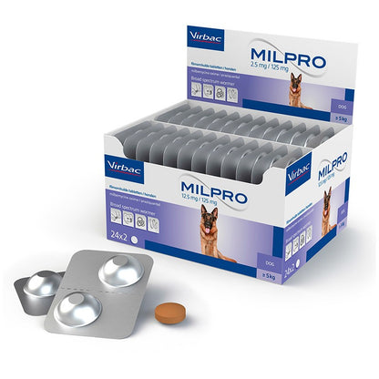 Milpro® – Desparasitante Interno para Perros y Gatos