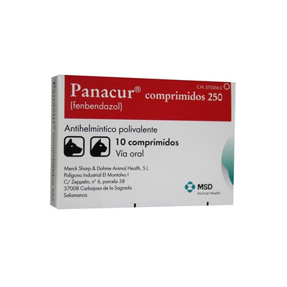 Panacur®️ – Desparasitante Interno con Fenbendazol para Perros y Gatos