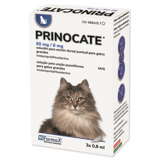 Prinocate®️ – Pipeta Antiparasitaria Interna y Externa para Perros y Gatos