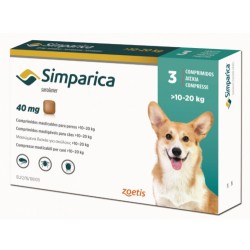 Simparica® – Pastilla Antiparasitaria para Pulgas y Garrapatas en Perros