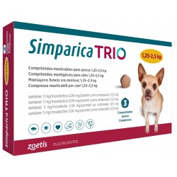 Simparica Trío® – Antiparasitario Completo para Perros
