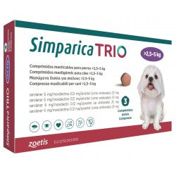 Simparica Trío® – Antiparasitario Completo para Perros