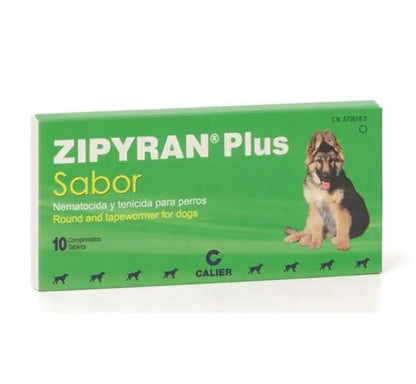 Zipyran® Plus – Desparasitante Interno para Perros y Gatos