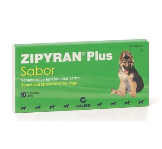 Zipyran® Plus – Desparasitante Interno para Perros y Gatos