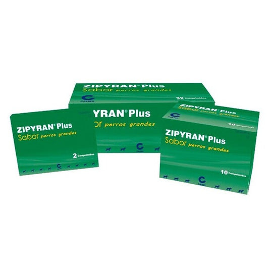 Zipyran Plus Sabor Perros Grandes 32 comprimidos